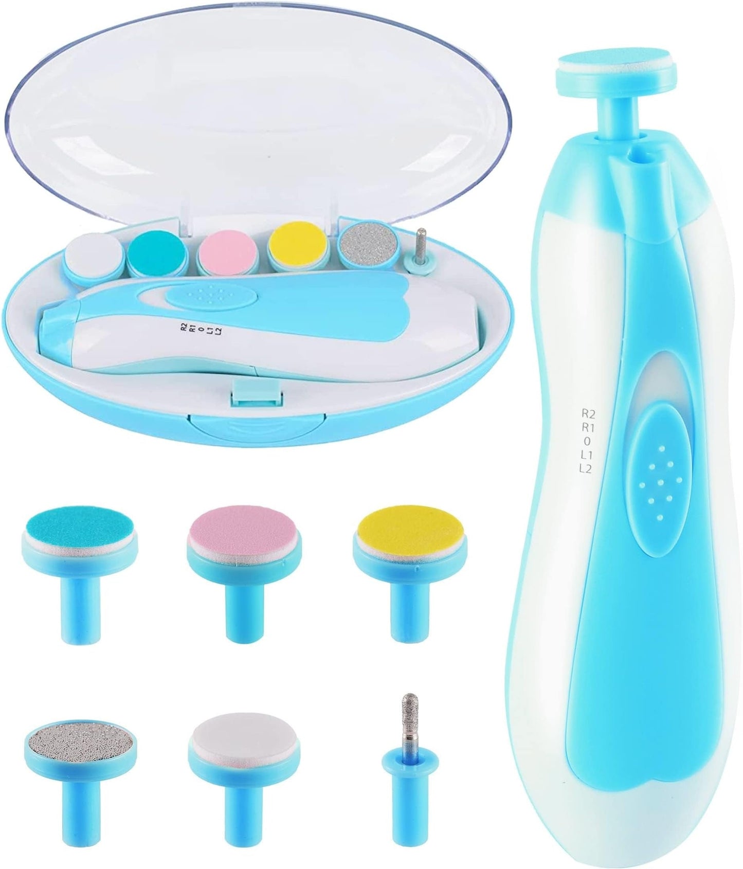 Baby Electric Nail Clipper – Safe & Silent Trimmer for Newborns and Toddlers