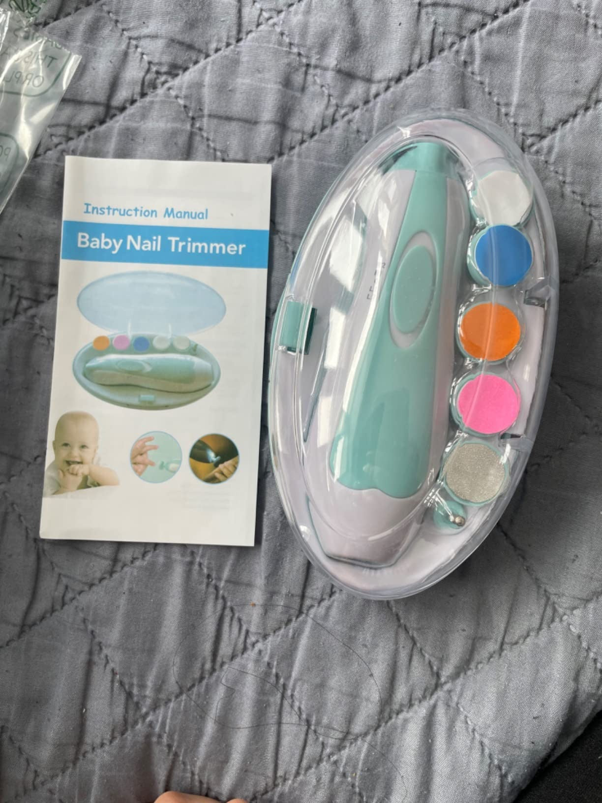 Baby Electric Nail Clipper – Safe & Silent Trimmer for Newborns and Toddlers