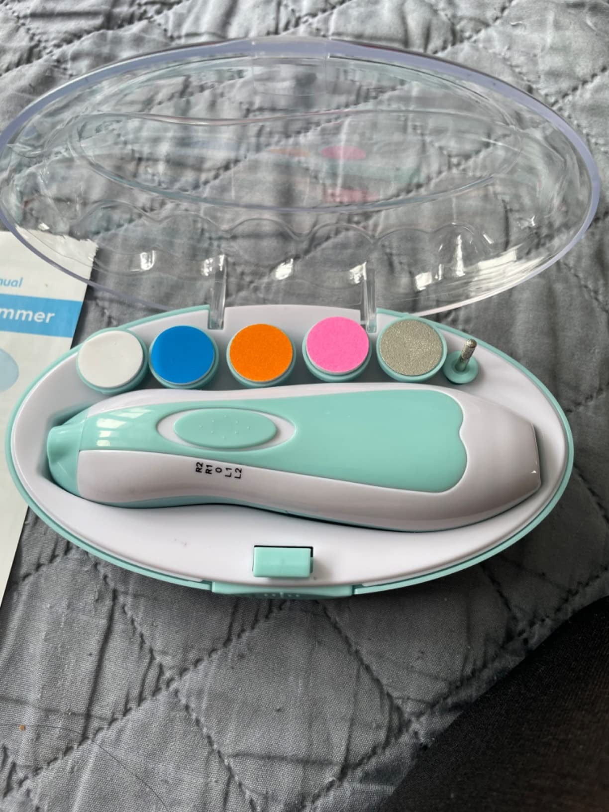 Baby Electric Nail Clipper – Safe & Silent Trimmer for Newborns and Toddlers
