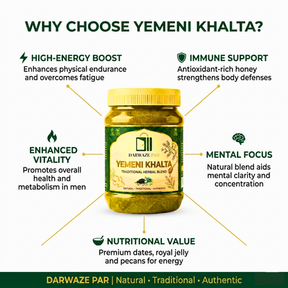 Yemeni Khalta Herbal Blend – خلطة يمني طبيعية للطاقة والحيوية | Traditional Natural Wellness Mix