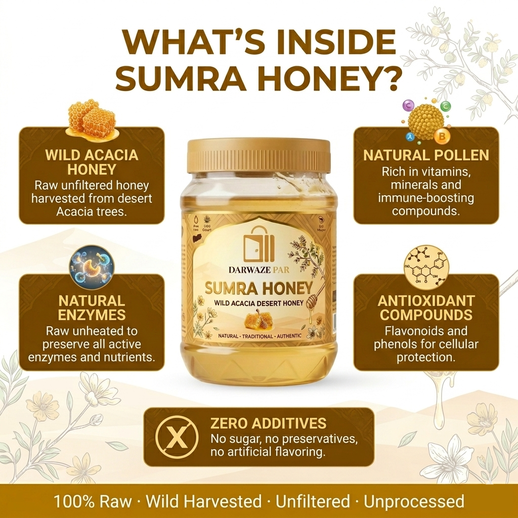 Sumra Honey – عسل السمر الطبيعي الأصلي | Premium Raw Honey for Daily Wellness & Energy