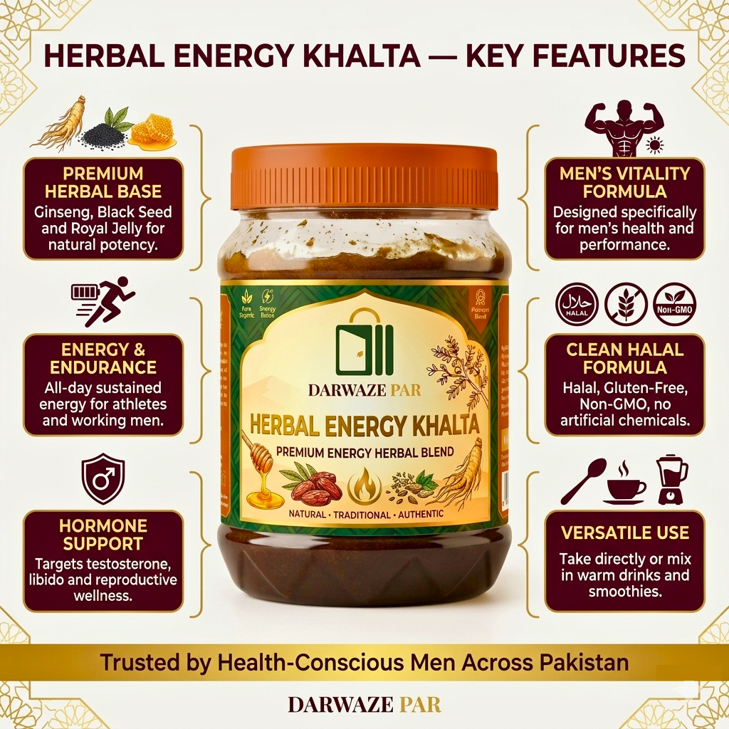 Herbal Energy Khalta – خلطة عشبية طبيعية للطاقة والحيوية | Traditional Wellness Blend for Daily Vitality