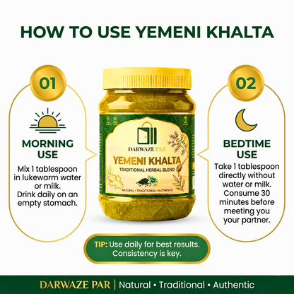 Yemeni Khalta Herbal Blend – خلطة يمني طبيعية للطاقة والحيوية | Traditional Natural Wellness Mix
