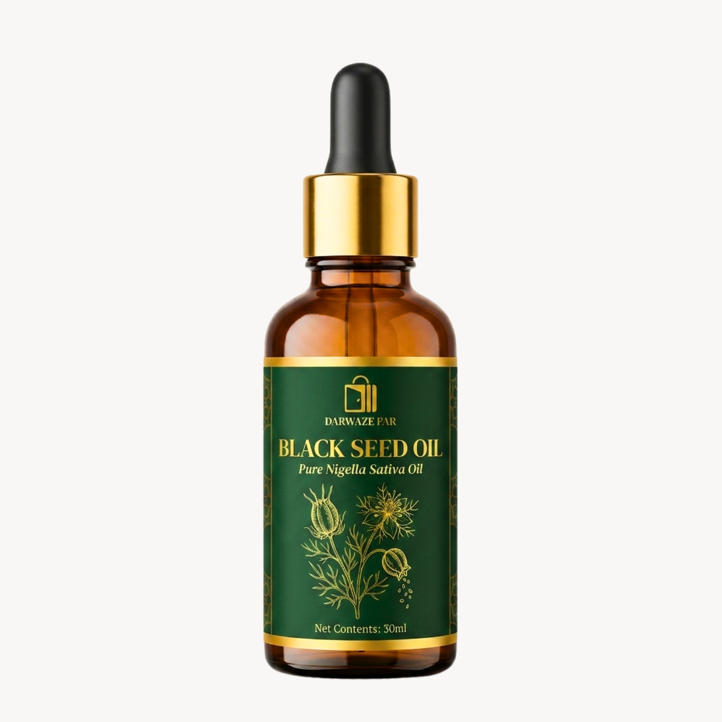 Black Seed Oil – زيت الحبة السوداء الطبيعي | Cold Pressed Nigella Sativa Oil for Daily Wellness